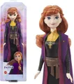Produktbild: Frozen Puppe - Anna im schwarzen und orangen Kleid Hlw46