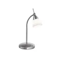 Produktbild: Paul Neuhaus LED Tischleuchte LED Tischleuchte PINO, 1xG9/3,00Watt, Warmweiß, 3 Stufen Touchdimmer Flexarm weiss Glas Klassiker