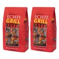 Produktbild: Premium Grillketts Holzkohlewerk Lüneburg - Holzkohlebriketts Grillbriketts, Holzkohle, Grillkohle, Kokos Kohle, Briketts - für Holzkohle-Grill, Smoker, Dutch Oven (20, Kilogramm)