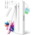 Produktbild: Apple Pencil Stift für iPad USB-C (2018-2026) Schnellladen für Apple iPads Stylus Pencil Pen - Weiß