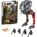 Produktbild: LEGO 75254 Star Wars AT-ST-Räuber, Set mit abfeuerbaren Shootern und 4 Minifiguren, TV-Serie The Mandalorian Kollektion - Beige