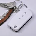 Produktbild: Schlüssel Hülle Weiß für FORD FIESTA FOCUS C-MAX KUGA MONDEO B-MAX S-MAX GALAXY
