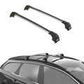 Produktbild: TURTLE kompatibel mit Opel Zafira B 2005-2011 Air2 Dachträger | GRAU