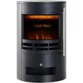 Produktbild: HOMCOM LED Elektrokamin Kaminofen mit Flammeneffekt 900/2000W 41x41x64,5cm