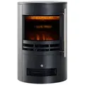 Produktbild: HOMCOM Elektrokamin, Kaminofen mit Flammeneffekt 900,2000W 41x41x64,5cm schwarz