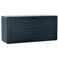 Produktbild: 280 Liter Prosperplast Boardebox Auskunststoff In Der Farbe Anthrazit 116 X 43,8 X 55 Cm