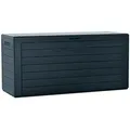 Produktbild: 280 Liter Prosperplast Boardebox Auskunststoff In Der Farbe Anthrazit 116 X 43,8 X 55 Cm