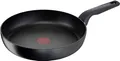Produktbild: Tefal Bratpfanne Hard Titanium Pro, Aluminium, Antihaftversiegelung, Induktion, Temperaturanzeiger, Made In France