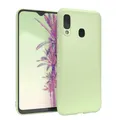 Produktbild: Für Samsung Galaxy A20e Hülle Case Silikon Cover Schutz Tasche Slim Matt Grün