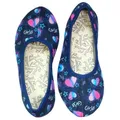 Produktbild: Beck Schläppchen Girls Gymnastikschuh rutschfeste Laufsohle, Made in Germany blau 27 EU