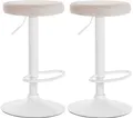 Produktbild: CLP Barhocker Ponte Samt (2er Set, 2 St., 2er), drehbar und höhenverstellbar