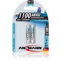 Produktbild: ANSMANN HR03 Nickel-Metall-Hydrid AAA Micro Akku 1050 mAh 2er Pack