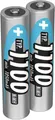Produktbild: Ansmann HR03 Micro (AAA)-Akku NiMH 1050 mAh 1.2V 2St.