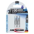 Produktbild: Ansmann Micro - Batterie 2 x AAA Typ NiMH 1100 mAh Akku