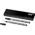 Produktbild: 2x LeGRAND ROLLERBALL-MINE MONTBLANC M SCHWARZ / REFILL MYSTERY BLACK, 105164