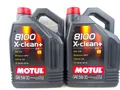 Produktbild: Motul 8100 X-clean+ Motoröl 5W30 10Liter Öl Motorenöl 5W-30 Diesel Benzin 2x 5L