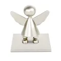 Produktbild: Schutzengel Zettelhalter Matt Silber Engel-Figurine-Notizhalter 3 Count Silve...