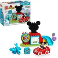 Produktbild: LEGO-DUPLO Disney 10454 Mickys Clubhaus und Auto, ab 2 Jahre, 27 Teile