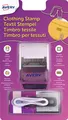 Produktbild: AVERY Textil-Stempel-Set 3-zeilig weiß