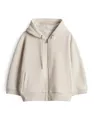 Produktbild: OPUS Damen Sweatjacke | GENITA Loose Kapuzenjacke aus ultraweichem Sweat Natural Glaze, 44