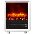 Produktbild: Elektrokamin BALDERIA George - Elektro-Kaminofen, Heizung 2000W - Weiß