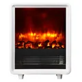Produktbild: BALDERIA Elektrokamin weiß George 1000/2000 Watt 37,5 x 17,5 cm
