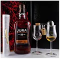 Produktbild: Geschenk Jura 18 Jahre Single Malt Whisky + Glaskugelportionierer + 2 Bugatti Gläser
