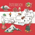 Produktbild: 20 Servietten Austria Glory Östereich´s schönste Seiten Land Alpen Wien 33x33cm