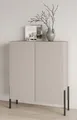 Produktbild: OTTO home Kommode Jukon, Breite 110 cm, moderne grifflose Hochschrank, 2Türen, Highboard mit viel Stauraum, push-to-open-Funktion