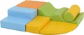 Produktbild: IGLU Soft Play Softbausteine Riesenbausteine Schaumstoffbausteine mit Anti-Rutsch 6 TLG. (Mehrfarbig)