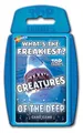 Produktbild: Top Trumps Creatures of the Deep Classic Card Game, Erfahren Sie Fakten über die blauen Blubber Qualle, Oktopus und Pinguine in diesem pädagogischen verpackten Spiel, Geschenk und Spielzeug für Jungen