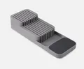 Produktbild: Joseph Joseph Messer-Organizer Grau Messerblock Messerhalter Besteckeinsatz
