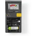 Produktbild: Nedis - Batterietester 9v - Aa - Aaa - Knopfzelle - C - D Svart