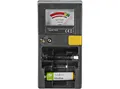 Produktbild: Nedis Batterietester Batterietester für AA AAA C D 9V Knopfzellen Prüfgerät Analog Kompakt, Prüfgerät für Batterien & Akkus mit Farbanzeige/universell einsetzbar