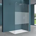 Produktbild: Mai & Mai Duschwand für Dusche Duschabtrennung 160x200cm Walk-In Dusche ESG-Sicherheitsglas 8mm NANO Glas BRAM1 Bremen1MS