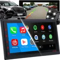 Produktbild: Autoradio mit Rückfahrkamera, Carplay, 7 Zoll Touchscreen 1024×600, Bluetooth Android Auto Radio Car Display, Multimedia Player, Mirrorlink, Retoo