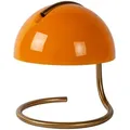Produktbild: Lucide Tischleuchte Cato, Orange, Glas, 23.5x25x23.5 cm, RoHS, Reach, Schnurschalter, Lampen & Leuchten, Innenbeleuchtung, Tischlampen, Tischlampen