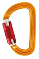 Produktbild: Petzl SM`D kompakter leichter D-förmiger Karabiner TwistLock orange