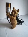 Produktbild: Kleine Tischlampe Tischleuchte Katze steht,  Katzenlampe Tierlampe 6LMP791 NEU