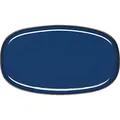 Produktbild: ASA Saisons Ovale Platte Steinzeug Blau, Größe: 31cm x 18cm x 2cm, 27201107