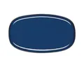 Produktbild: ASA SELECTION Servierplatte SAISONS Platte oval midnight blue 31 x 18 cm, Steinzeug, (Platten oval), Geschirr