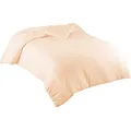 Produktbild: livessa Bettbezug Bettbezug Baumwolle Jersey Bettwäsche Allergiker Reißverschluss, (1 St), 100% Baumwolle Single-Jersey 140 g/m2 weich & atmungsaktiv beige|braun 200 cm x 220 cm