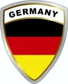 Produktbild: Hermann Schütz Aufkleber Deutschland-Wappen Dimension 45x35mm