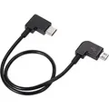 Produktbild: Micro USB auf 3.1 Typ C gewinkelt Kabel 30cm für Bosch Intuvia eBike