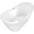 Produktbild: AcquaVapore freistehende Badewanne Wanne F13 180x92cm Whirlpool Luftmassage