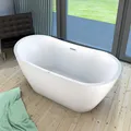 Produktbild: freistehende Badewanne Wanne F13 180x92cm Whirlpool mit Luftmassage