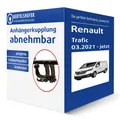 Produktbild: Auto Hak Anhängerkupplung abnehmbar für RENAULT Trafic III Typ FG NEU TOP