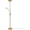 Produktbild: Lindby LED Stehlampe Josefin 9945234 Dimmbar Modern in Gold Messing aus Metall 2-flammig Wohnzimmerleuchte