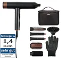 Produktbild: Princess Airstyler Pro, 7-in-1 Stylingtool, 3 Heiz- & Geschwindigkeitsstufen, Ionenfunktion, Coolshot, 1,8m Kabel, Reisetasche, 7 Aufsätze, Hitzeschutzhandschuh, BLDC-Motor, 2000 W, 01.529205.01.001