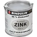 Produktbild: Bindulin Flüssig Zink Silber 95 Prozent Zinkanteil Metalldose 250ml - Weiß